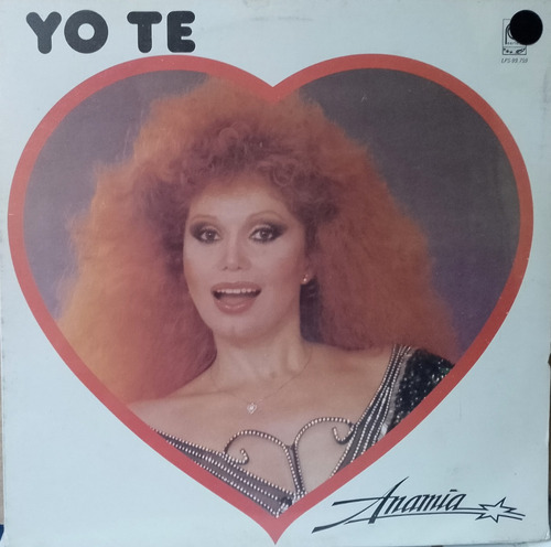 Anamía - Yo Te Amo. Lp, Album.