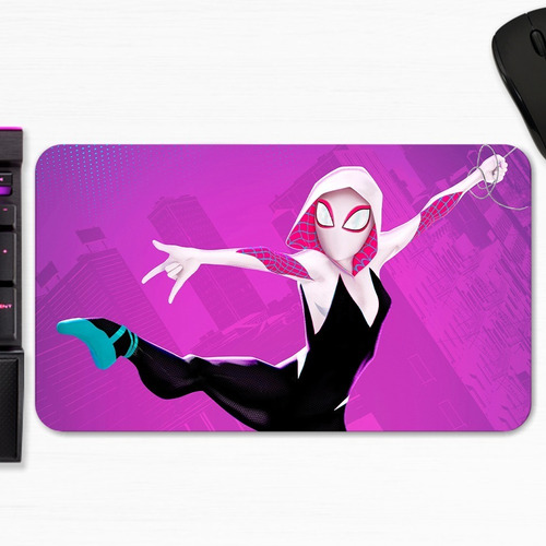 Mouse Pad Spider Gwen Stacy En Spider Man Art Gamer M