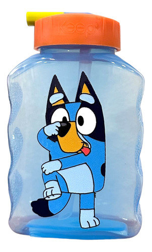 Botella Toma Jugo Bluey - Kido 250ml Niños Libre Bpa