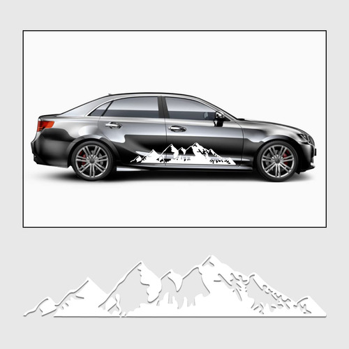 Auceli Forest And Mountain Car Body Sticke B0bzh2b7wh_230424