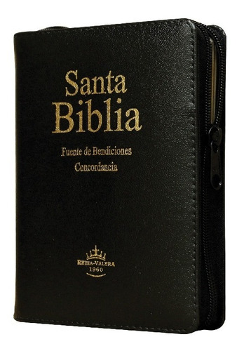 Biblia Reina Valera 1960 Mediana Con Cierre E Indice