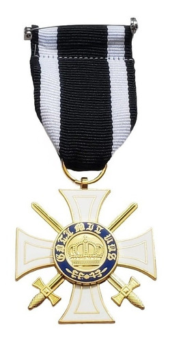 Medalla Militar Orden De La Corona De Prusia Alemania