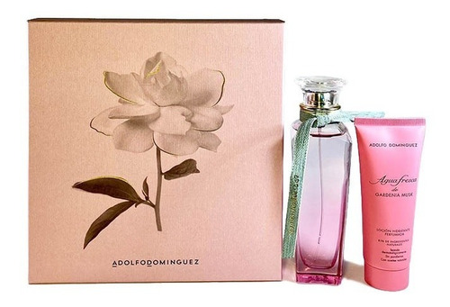 Imagen 2 de 2 de Adolfo Dominguez Agua Fresca Gardenia Musk Edt X 120ml Cofre