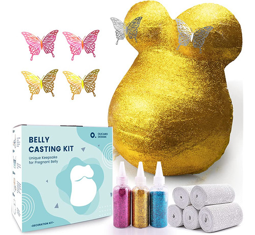 Olicard Belly Casting Kit Embarazo, Belly Cast Kit Para Muje