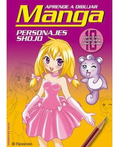 Libro Aprende A Dibujar Manga Personajes Shojo