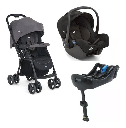 Imagen 1 de 10 de Cochecito Bebe Con Huevito Y Base Isofix Mirrus Joie Liviano