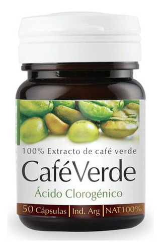 Suplemento Café Verde Natier En Capsulas 100% Vegano Sin Tac