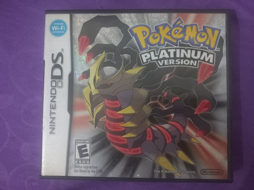 Juego De Nintendo Ds, Pokemon Platinum, Versión Americana