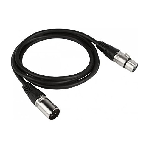 Cable De Extensión Xlr 3pin Para Micrófono 3ft.