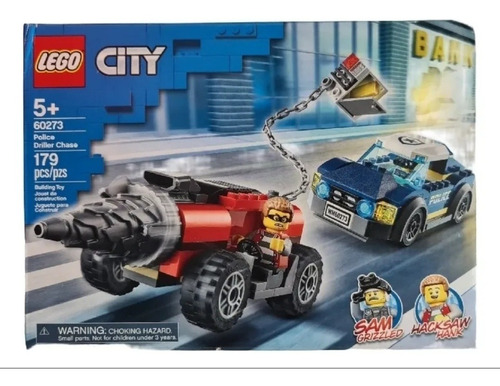 Lego City Persecución Policiaca De La Perforadora Set 60273