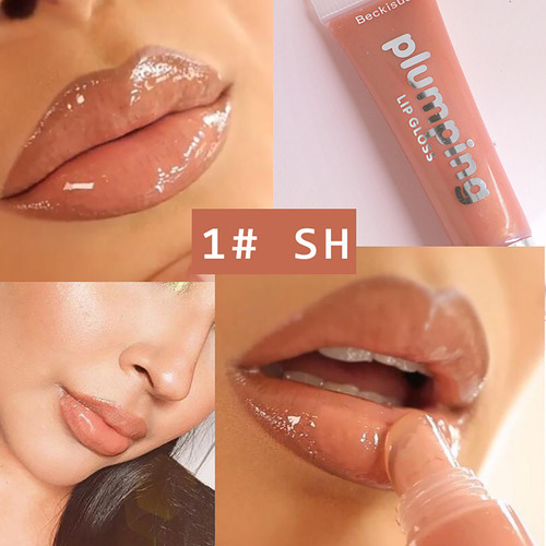 Lipgloss Real Effect Big Lips Gloss Glass Glass Jelly Ml