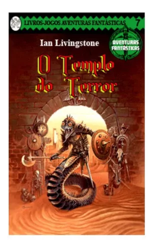 Rpg Solo O Templo Do Terror Por Ian Livingstone - Livros Jogos