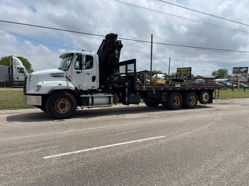Camión Freightliner 114sd Con Grúa Hiab 322e-4 Hipro