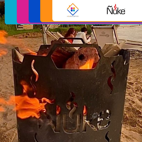 Fogon 35 Ñuke Incluye Parrilla 35 Cm De Diametro