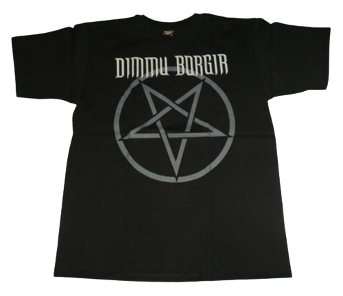 Playera Dimmu Borgir Estampada Grande