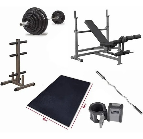 Premium Olympic Bench Press Package