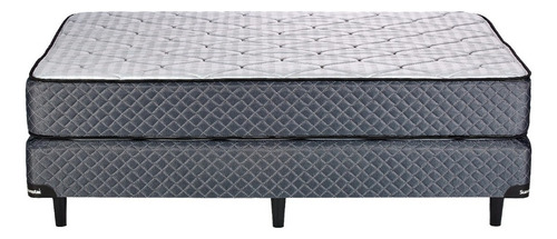 Conjunto Sommier Suavestar Centuria Pro 140x190x25 Chol Gris