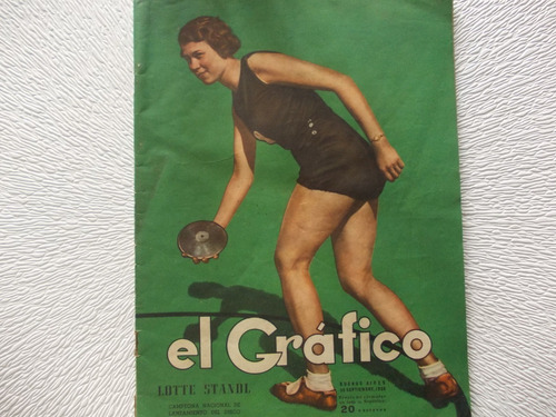 Revista El Grafico Nº 1003 Año 1938 Ref.1/11