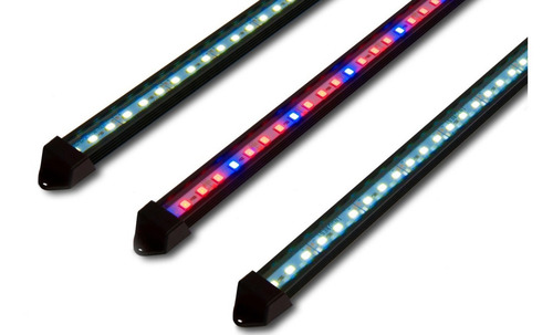 Luminária Led Cores 105 Watts P/ Aquário Sem Tampa De 1,80m 127/220v