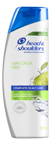 Shampoo Head & Shoulders Manzana Fresh Cabello Graso 375ml