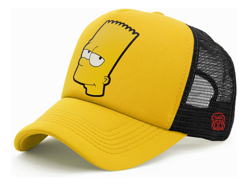 Gorra Trucker Personalizada Cara Bart Simpson