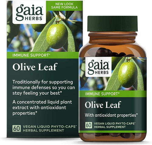 Hoja De Olivo 60cap Gaia Herbs - Unidad a $5024