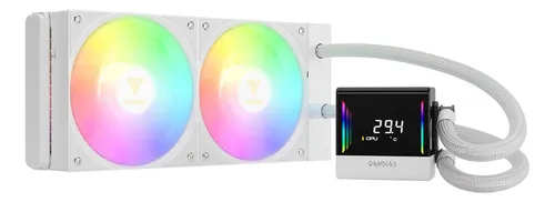 Enfriador De Agua Gamdias Chione E4 240mm Pwm Argb Intel/amd