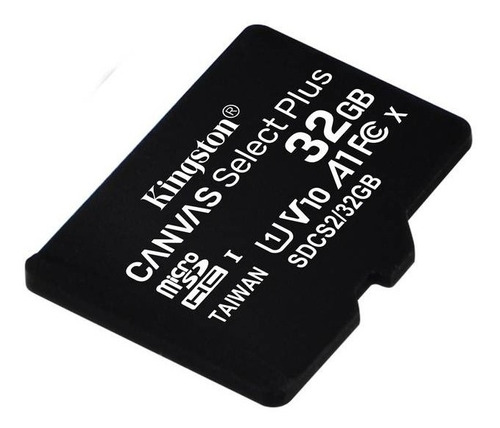 Tarjeta De Memoria Kingston Canvas Select Plus 32gb Adapt Sd