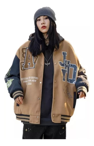 Chaqueta Uniforme De Béisbol A La Moda De Hip Hop Estilo C