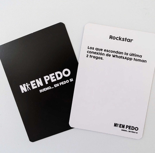 Ni En Pedo, Bueno En Pedo Si Juego De Previa Para Tomar