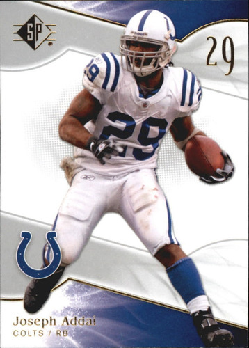 2009 Sp Authentic Retail #59 Joseph Addai Potros