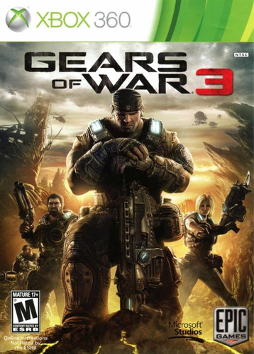 Gears Of War 3 Xbox 360 Original 