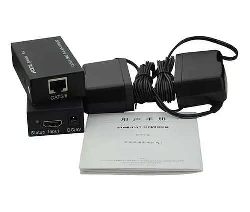 Hdmi Extensor De 60 Metros Cat 5e/6 Rj45