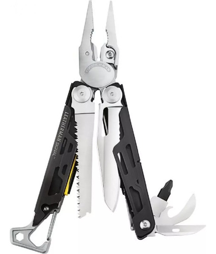 Pinza Multifuncion Leatherman Signal 19 Usos Funda Mosqueton