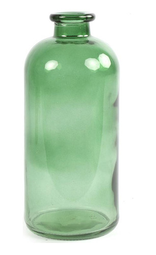 Botella Deco Verde Vidrio 777220
