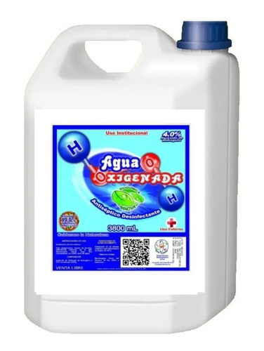 Agua Oxigenada Oferta Galón  - L A $900 - L a $9000