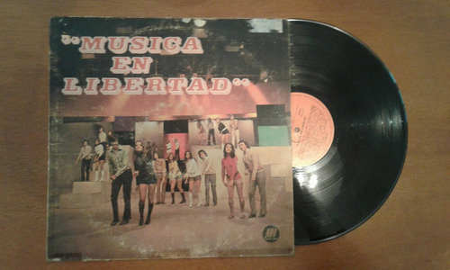 0858 Disco Vinilo Música En Libertad 