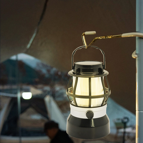 Luces Para Acampar Al Aire Libre, Modelos A Batería, Flame C