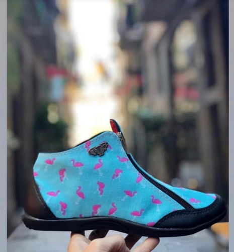 Imagen 4 de 10 de Zapatillas Te Para Tres Sin Plataforma Toda Edad Envio Grati