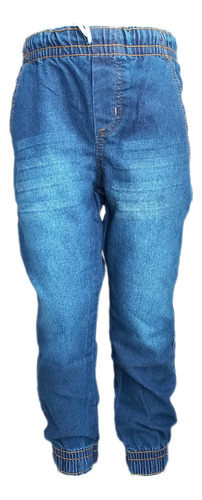 Kit Com 2 Calças Jogger Infantil Unissex Jeans 5% Off