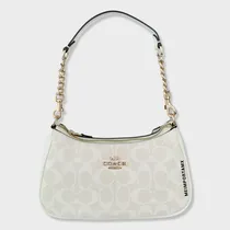 Comprar Maletín Coach Para Mujer Mariconera Elegante Bolso Blanco Blanco Pechera Coach, Riñoneras, Neceser, Mariconera, Mochila Mujer, Mochila De Hombro, Mochila Viajera, Sobaquera,