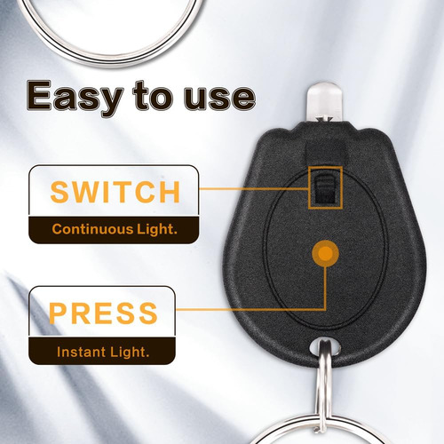 Llavero Linterna Uv De 395nm Con Luz Negra Para Detección