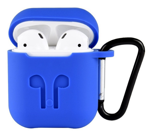 Case Funda Protectora Premium Para Apple AirPods Con Gancho