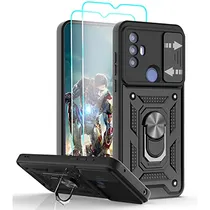 Comprar Funda Para Tcl 305 Tcl 306 Tcl 30 Se 4g Negro Uso Rudo A Pru