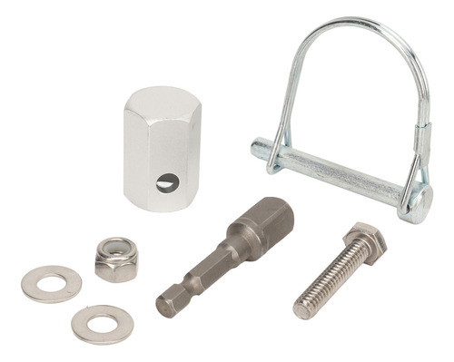 Empuñadura De Manivela Top Wind Trailer Jack Con Taladro Ina
