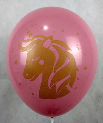 10 Globos Impresos Unicornio Perfil Globocenter.mdq