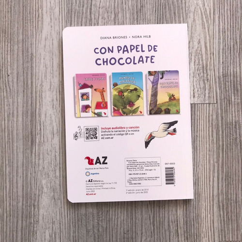 Imagen 2 de 2 de Con Papel De Chocolate