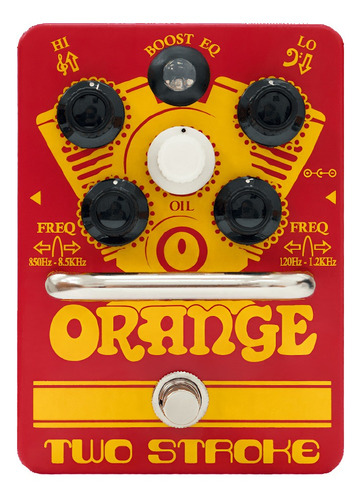 Pedal Orange Two Stroke Boost Y Eq