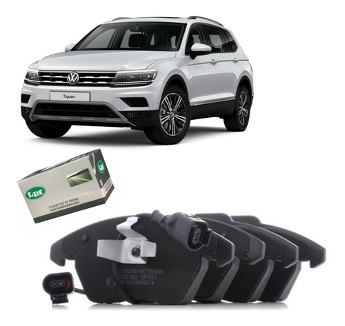 Pastillas De Freno Lpr Volkswagen Tiguan 4 Motion Delantera