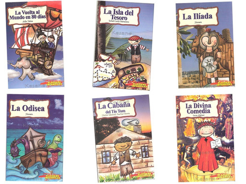 12 Libros Infantiles Cuentos Clásicos Niños Primaria Paquete